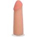 Фалоімітатор реалістичний на присосці тілесний Doc Johnson The Realistic Cock ULTRASKYN - 5 Inch Vanilla