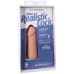 Фалоімітатор реалістичний на присосці тілесний Doc Johnson The Realistic Cock ULTRASKYN - 5 Inch Vanilla