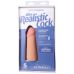 Фалоімітатор реалістичний на присосці тілесний Doc Johnson The Realistic Cock ULTRASKYN - 5 Inch Vanilla
