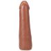 Фаллоимитатор реалистичный на присоске бежевый Doc Johnson The Realistic Cock ULTRASKYN - 7 Inch Caramel