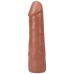 Фаллоимитатор реалистичный на присоске бежевый Doc Johnson The Realistic Cock ULTRASKYN - 7 Inch Caramel