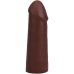 Фаллоимитатор реалистичный на присоске коричневый Doc Johnson The Realistic Cock ULTRASKYN - 5 Inch Chocolate