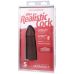 Фаллоимитатор реалистичный на присоске коричневый Doc Johnson The Realistic Cock ULTRASKYN - 5 Inch Chocolate