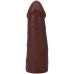 Фаллоимитатор реалистичный на присоске коричневый Doc Johnson The Realistic Cock ULTRASKYN - 5 Inch Chocolate