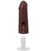 Фаллоимитатор реалистичный на присоске коричневый Doc Johnson The Realistic Cock ULTRASKYN - 5 Inch Chocolate