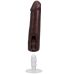 Фаллоимитатор реалистичный на присоске коричневый Doc Johnson The Realistic Cock ULTRASKYN - 7 Inch Chocolate