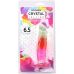 Фалоімітатор реалістичний на присосці райдужний Doc Johnson Crystal Jellies - 6.5