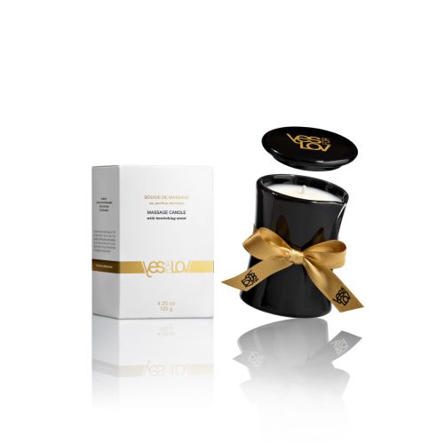 Массажная свеча цветочный аромат с нотами афродизиаков YESforLOV MASSAGE CANDLE with bewitching scent 120 г