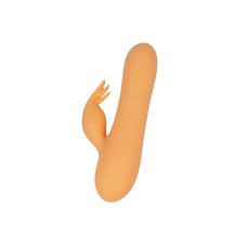 Вибратор-кролик с клиторальным стимулятором оранжевый S Pleasures SUNI