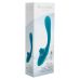 Подвійний вібратор для точки G та клітора з вакуумом бірюзовий S Pleasures Dual Suction