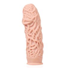 Насадка на член утолщающая стимулирующий рельеф Kokos Extreme Sleeve ES.12 размер S 