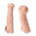 Насадка на член с петлей для мошонки телесная Kokos Cock Sleeve CS 012 размер L