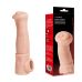 Насадка на член с петлей для мошонки телесная Kokos Cock Sleeve CS 012 размер L
