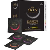 Безлатексные премиум-презервативы 6 разных видов SKYN Unknown Pleasures 42+5 шт FREE 