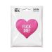 Пестиси на соски у формі сердець рожеві з написом Fuck me Art of Sex - Fuck me