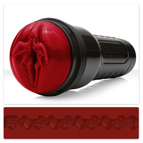 Мастурбатор у колбі вагіна червоного кольору з популярної серії Fantasy Fleshlight Fantasy Immorta