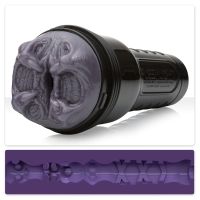 Мастурбатор в колбе вагина в стиле Фантазийный Хищник серого цвета Fleshlight Fantasy Predator