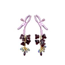 Затискач для сосків із підвісками зі скляних намистин Art of Sex - Miracle