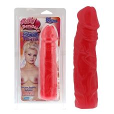 Фаллоимитатор реалистичный розового цвета NMC Jelly benders the cock fighter 8