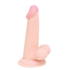 Фаллоимитатор реалистик бежевый на присоске Ride Flesh Dong