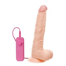 Вибромассажер на присоске реалистик телесного цвета NMC G-GIRL Style vibrating dong