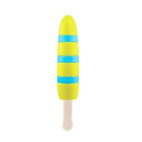 Вибратор мороженное желто голубой Ice Cream Popsicle Rechargeable Vibe