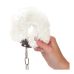Наручники для секса металлические с мехом белые Metal Handcuff with Plush Наручники для секса металлические с мехом белые Metal Handcuff with Plush