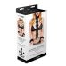 Система для фіксації шиї та зап'ясть БДСМ чорного кольору Whipsmart Diamond 3PC Система для фіксації шиї та зап'ясть БДСМ чорного кольору Whipsmart Diamond 3PC