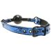 Кляп у рот силіконовий чорно синього кольору NS Novelties Diamond ball gag Кляп у рот силіконовий чорно синього кольору NS Novelties Diamond ball gag
