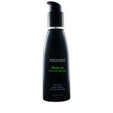 Оральний лубрикант на водній основі зі смаком яблука Wicked Sensual Care Аqua 120 мл