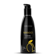 Оральний лубрикант на водній основі зі смаком манго Wicked Sensual Care Аqua 60 мл