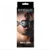 Кляп кулька в рот чорного кольору NS Novelties Renegade bondage ball gag