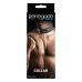 Ошейник с цепочкой поводком черного цвета NS Novelties Renegade bondage collar 