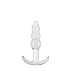 Анальная пробка шарообразная прозрачного цвета NS Novelties Jelly rancher