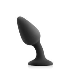 Анальная пробка со свободно плавающим стальным шариком черного цвета NS Novelties Renegade