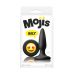 Анальная силиконовая пробка черного цвета с заглушкой смайликом NS Novelties Mojis ily  Анальная силиконовая пробка черного цвета с заглушкой смайликом NS Novelties Mojis ily