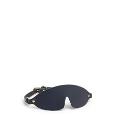 Маска на глаза для эротических игр синяя BONDAGE COUTURE BLIND FOLD