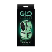 Наручники білого кольору що світяться в темряві NS Novelties GLO BONDAGE Наручники білого кольору що світяться в темряві NS Novelties GLO BONDAGE