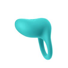 Ерекційне віброкільце бірюзового кольору NS Novelties Inya regal