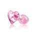 Анальная стеклянная пробка розового цвета NS Novelties Crystal heart Анальная стеклянная пробка розового цвета NS Novelties Crystal heart