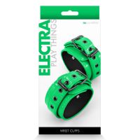 Наручники зеленого кольору NS Novelties ELECTRA WRIST Наручники зеленого кольору NS Novelties ELECTRA WRIST