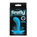 Анальная пробка светящаяся в темноте голубого цвета NS Novelties Firefly contour Анальная пробка светящаяся в темноте голубого цвета NS Novelties Firefly contour