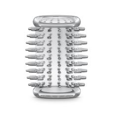 Насадка на член с шипами прозрачного цвета Blush Stay hard cock sleeve 01