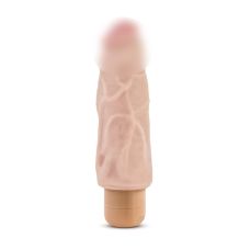 Реалистичный толстый вибромассажер Mr. Skin Cock Vibe Vibe 9 Beige