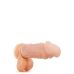 Насадка на член реалистичная с рельефными шипами бежевая Blush Performance 