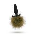 Анальна пробка з жовтим хвостиком кролика POM PLUGS BROWN Анальна пробка з жовтим хвостиком кролика POM PLUGS BROWN