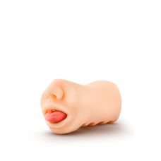 Мастурбатор ротик с языком телесного цвета Blush X5 Oral Anne