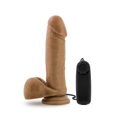 Вибратор реалистичный на присоске бежевый LOVERBOY SOCCER CHAMP 8INCH DILDO MOCHA