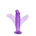 Фаллоимитатор реалистичный на присоске фиолетовый Blush Yours Sweet N