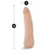 Реалістична насадка для страпона LOCK ON 7.5 INCH REALISTIC LOCK ON DILDO